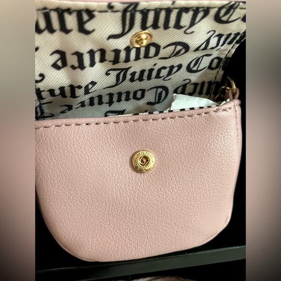 NWT Pink Juicy Couture Quilted Heart Handbag Gift Set - Picture 11 of 13